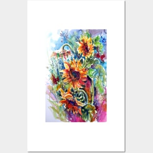 Sunflowers Posters and Art